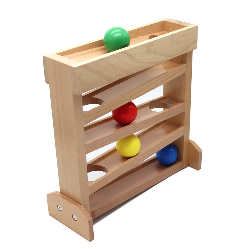 Early Childhood Education Teaching Aids Visual Tracker Wooden Educational Toys