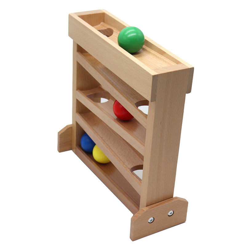 Early Childhood Education Teaching Aids Visual Tracker Wooden Educational Toys