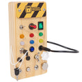 Children's Wooden LED Busy Board Creative Toys